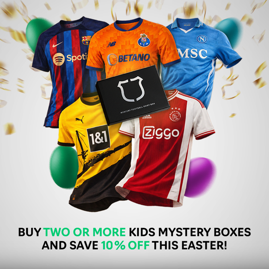 Kids Mystery Football Shirt Box