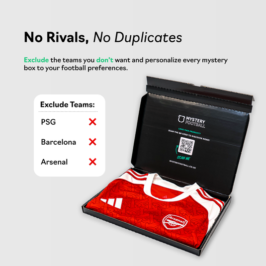 Mystery Football Shirt Box