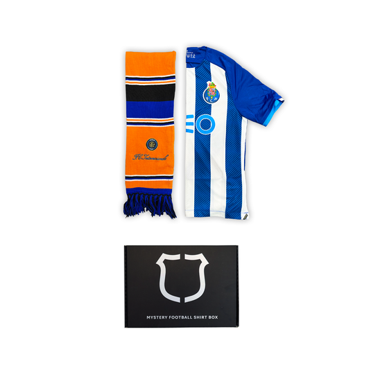 Mystery Football Shirt + Scarf Box (NEW)