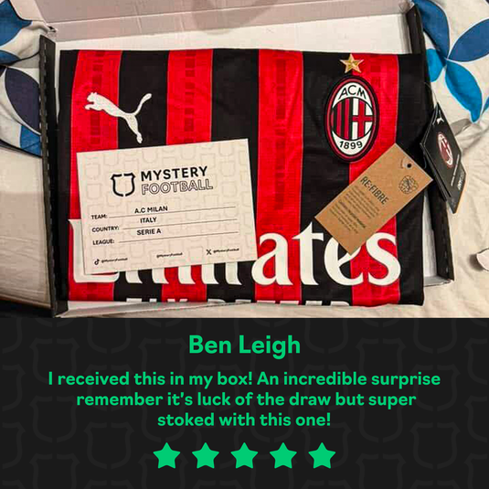 2025/26 Mystery Football Shirt Box