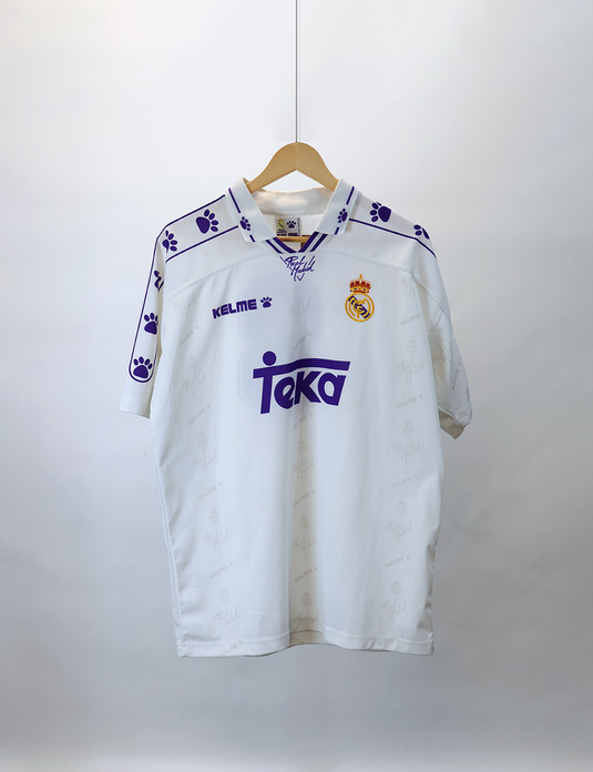 Real Madrid 1994/97 Home Shirt NO.8 - L