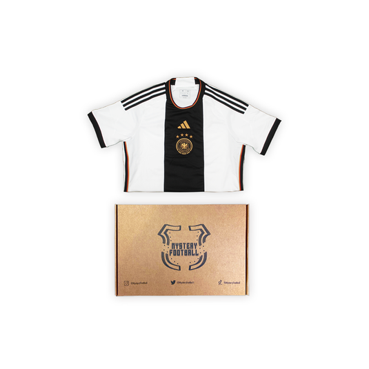 Germany national shirt with a box