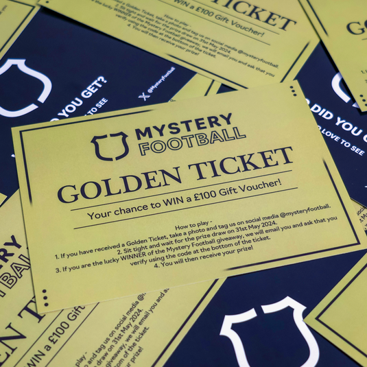Mystery Football Golden Ticket