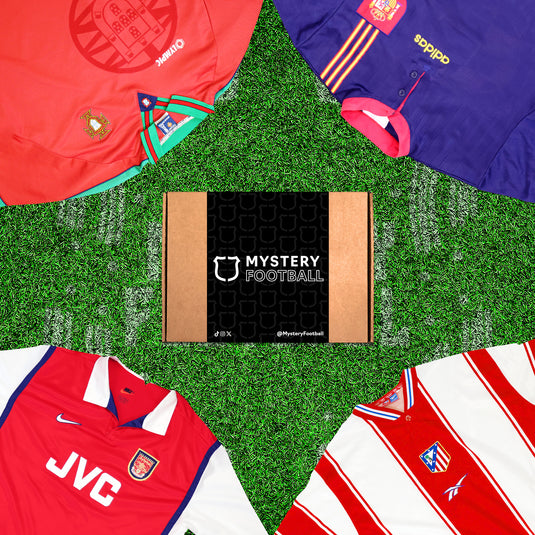 Retro Mystery Football Shirt Box