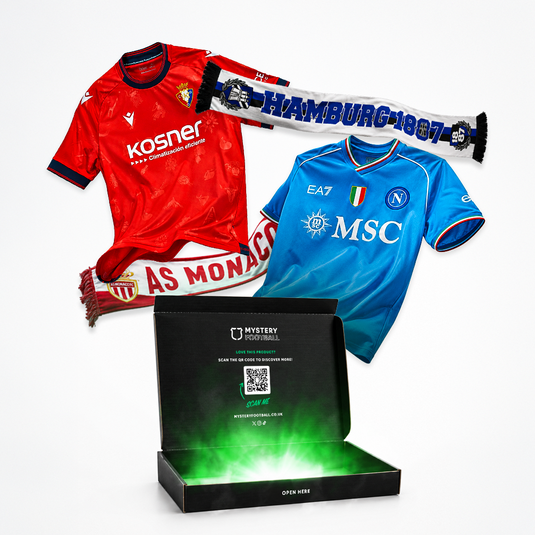 Mystery Football Shirt and Scarf Bundle (NEW)