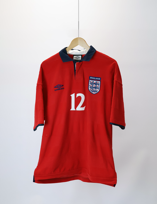 England 2000 Away SOUTHGATE 12 - L