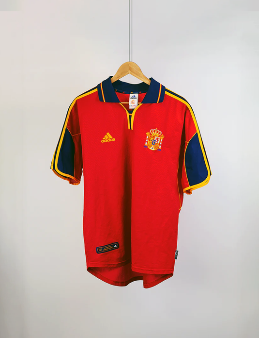 Spain 2000 Home Shirt - M