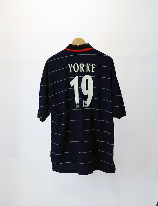 Manchester United 1999/00 Third - XL 19 YORKE