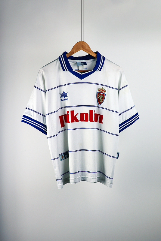 Real Zaragoza 1999/01 Home - M